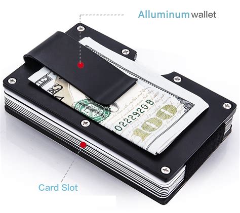 aluminium rfid blocking credit card holder ejector wallet|ekster metal wallet.